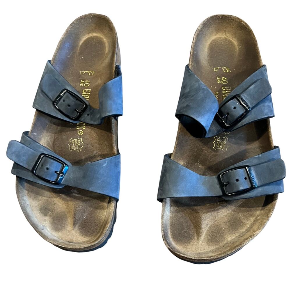 Birkenstock Dark Arizona Sandals Navy Blue Size EU 40